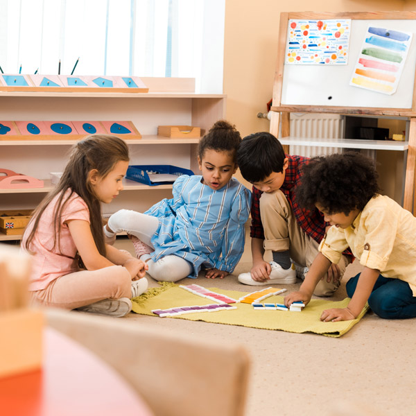 group of children playing together